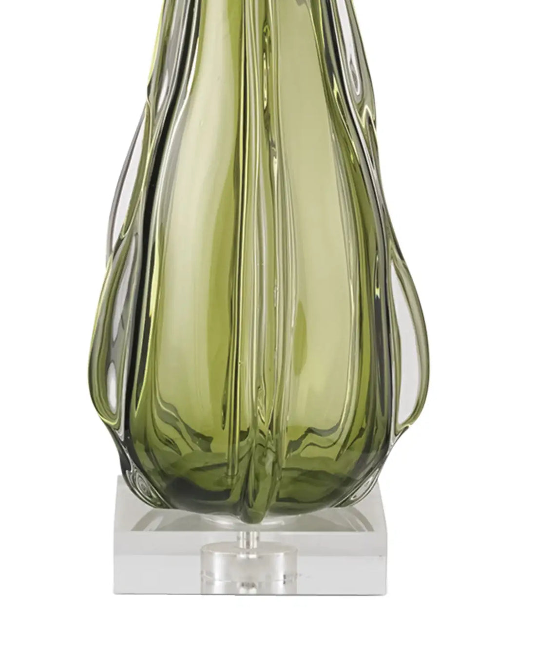 CURREY & COMPANY ZEPHYR GREEN TABLE LAMP - Table