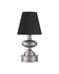CURREY & COMPANY GALAVANT NICKEL CORDLESS TABLE LAMP - Table