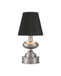 CURREY & COMPANY GALAVANT NICKEL CORDLESS TABLE LAMP - Table
