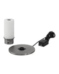 CURREY & COMPANY GALAVANT NICKEL CORDLESS TABLE LAMP - Table