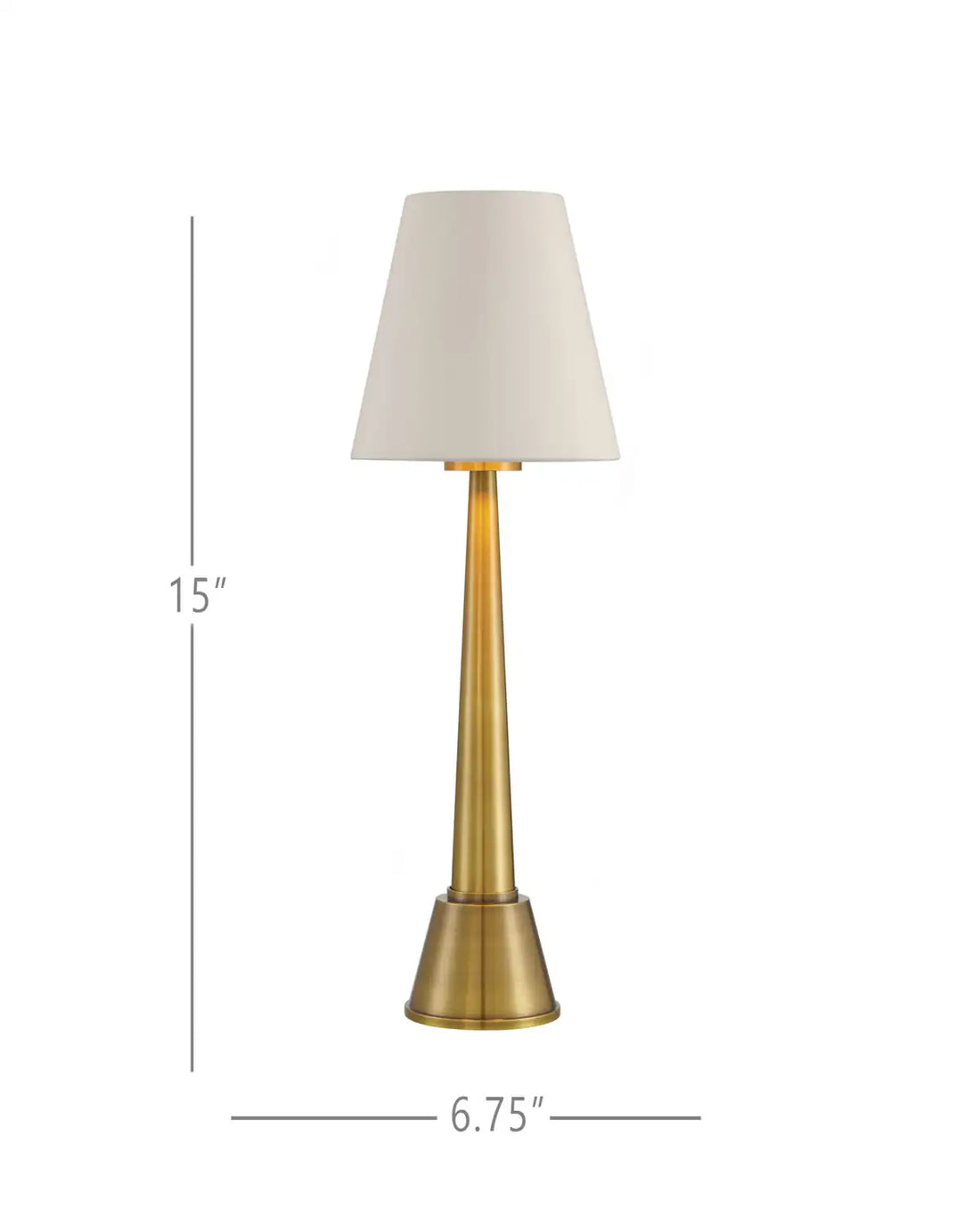 CURREY & COMPANY SAUNTER CORDLESS TABLE LAMP - Table