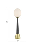 CURREY & COMPANY SORTIE CORDLESS TABLE LAMP - Table