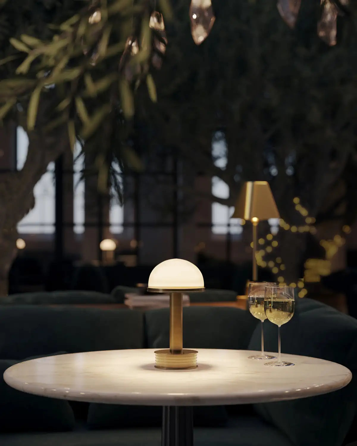 CURREY & COMPANY PROMENADE CORDLESS TABLE LAMP - Table
