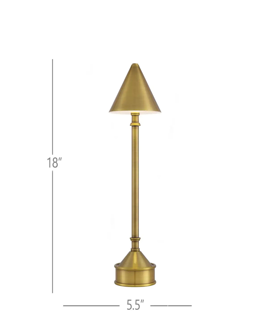 CURREY & COMPANY TRAIPSE CORDLESS TABLE LAMP - Table