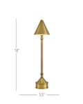 CURREY & COMPANY TRAIPSE CORDLESS TABLE LAMP - Table