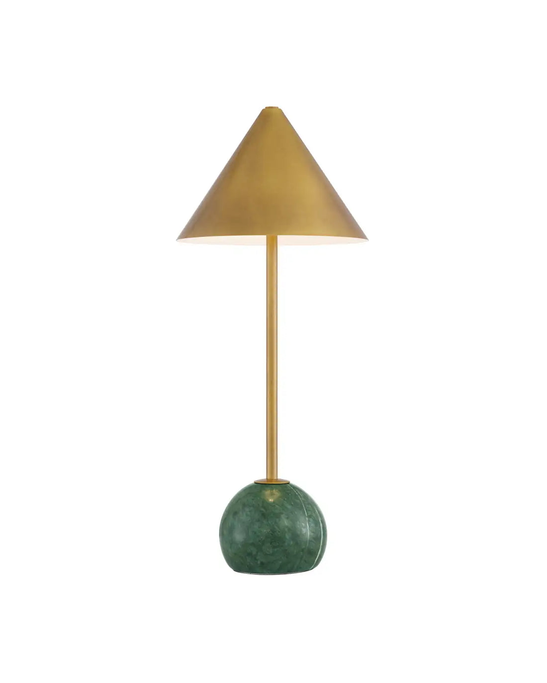 CURREY & COMPANY JOURNEY GREEN & CORDLESS TABLE LAMP - Table