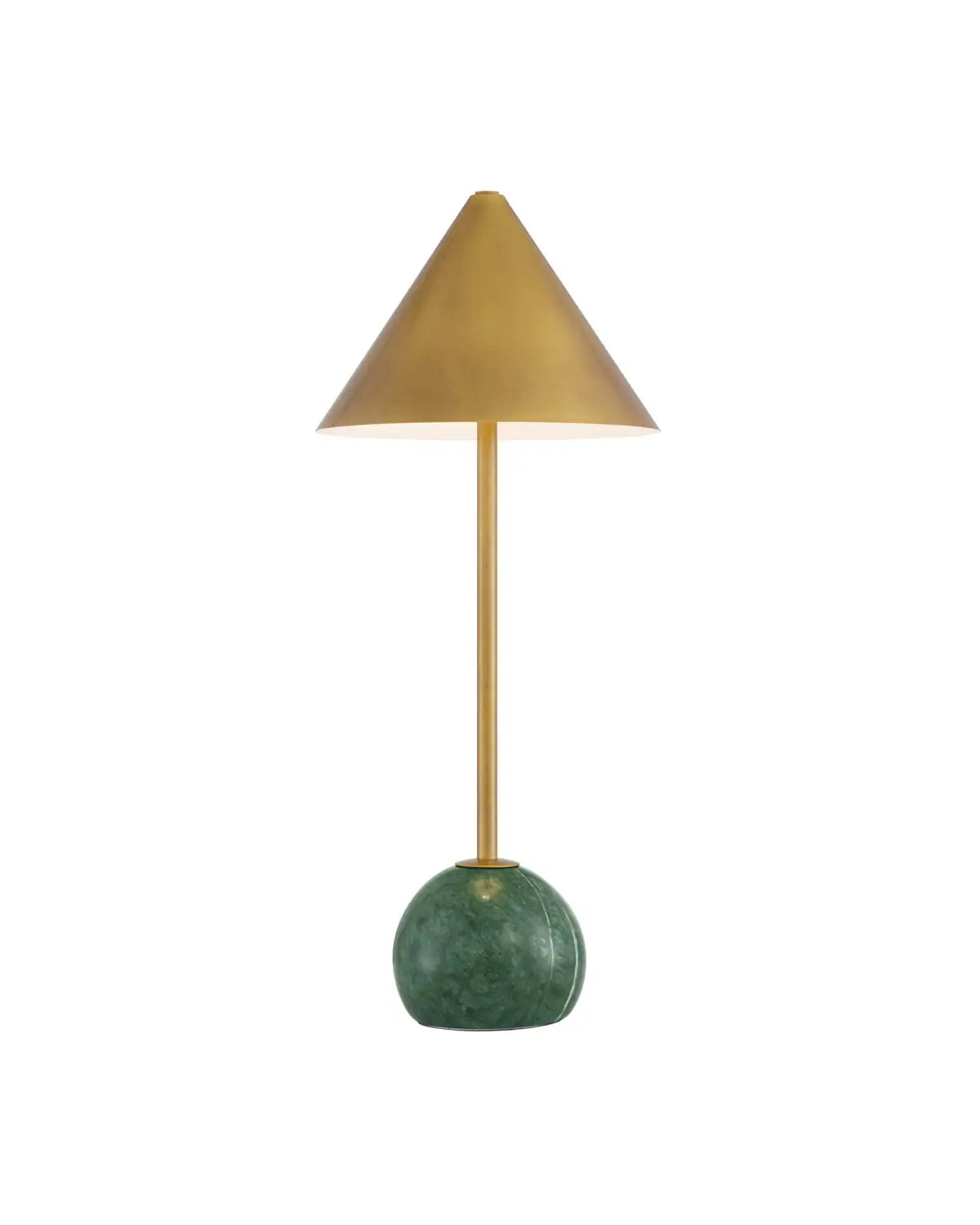 CURREY & COMPANY JOURNEY GREEN & CORDLESS TABLE LAMP - Table