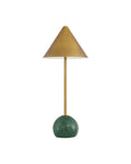 CURREY & COMPANY JOURNEY GREEN & CORDLESS TABLE LAMP - Table