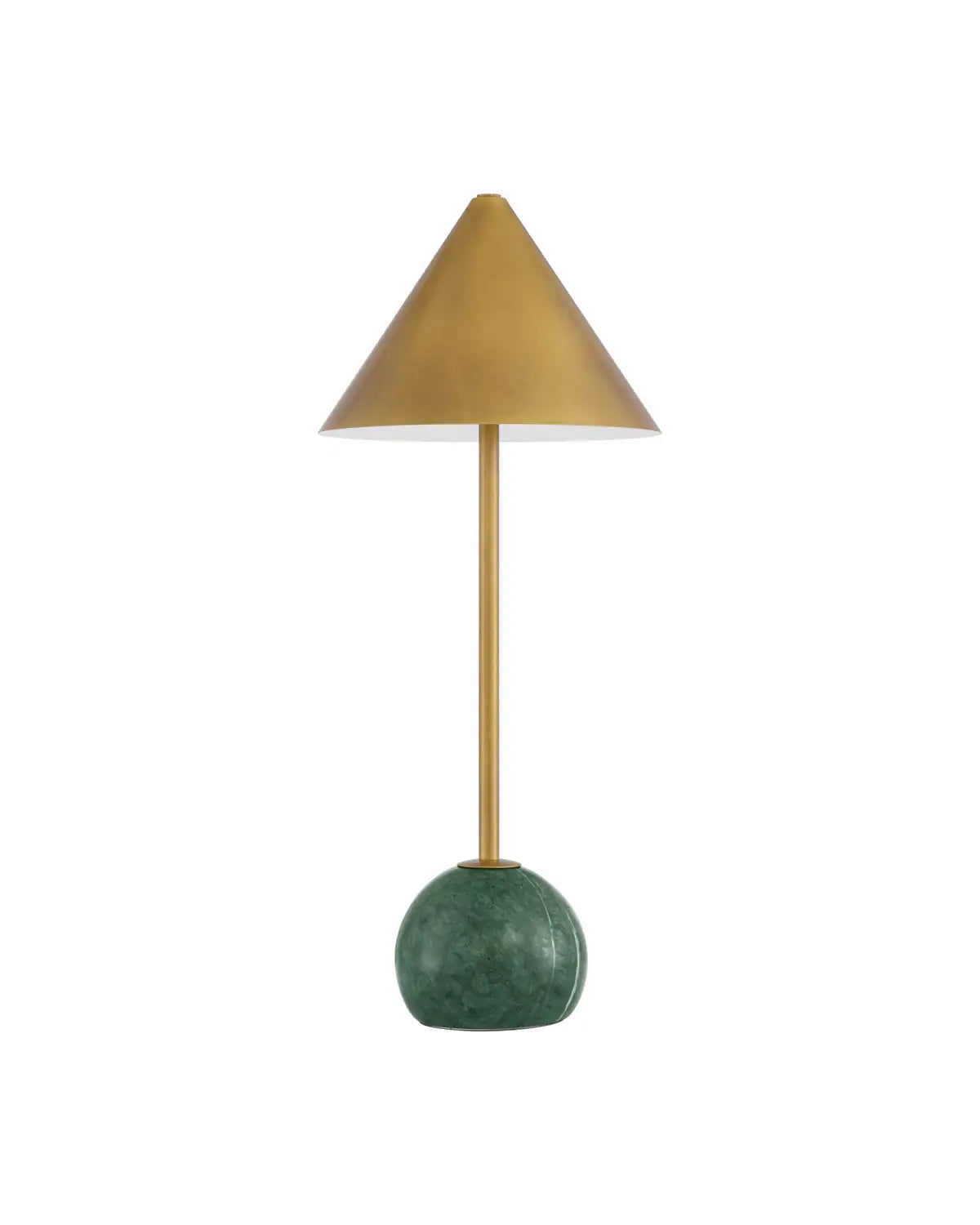 CURREY & COMPANY JOURNEY GREEN & CORDLESS TABLE LAMP - Table