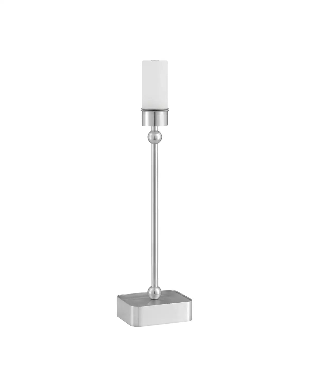 CURREY & COMPANY GADABOUT NICKEL CORDLESS TABLE LAMP - Table