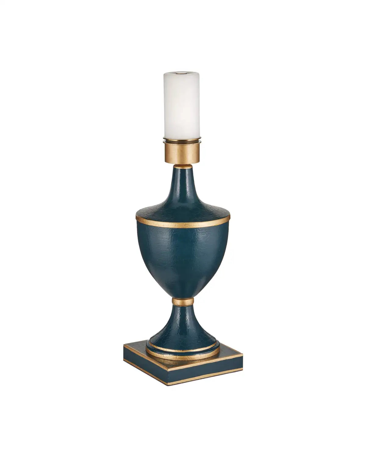 CURREY & COMPANY TRAVELOGUE NAVY CORDLESS TABLE LAMP - Table