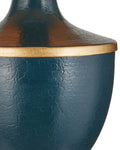 CURREY & COMPANY TRAVELOGUE NAVY CORDLESS TABLE LAMP - Table
