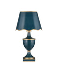 CURREY & COMPANY TRAVELOGUE NAVY CORDLESS TABLE LAMP - Table