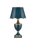 CURREY & COMPANY TRAVELOGUE NAVY CORDLESS TABLE LAMP - Table