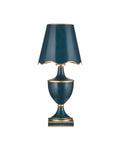 CURREY & COMPANY TRAVELOGUE NAVY CORDLESS TABLE LAMP - Table