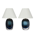 CURREY & COMPANY DANZA BLUE CORDLESS TABLE LAMP - Table