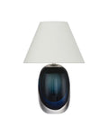 CURREY & COMPANY DANZA BLUE CORDLESS TABLE LAMP - Table