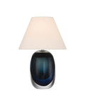 CURREY & COMPANY DANZA BLUE CORDLESS TABLE LAMP - Table