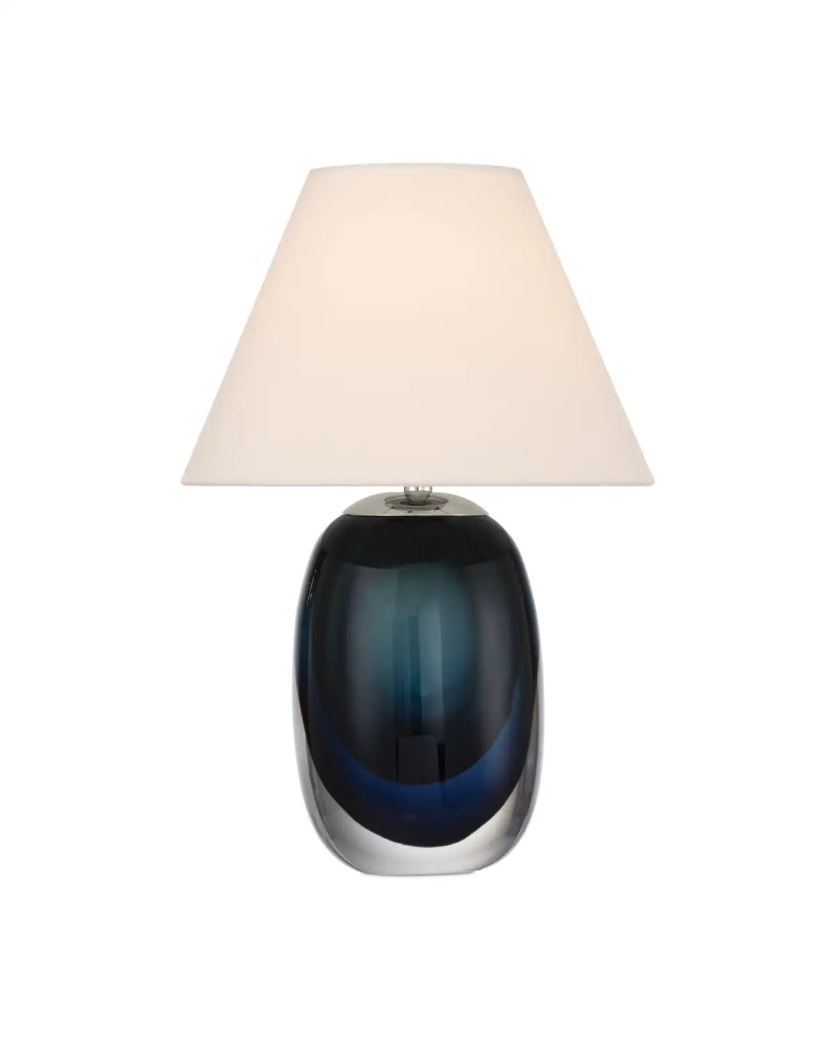 CURREY & COMPANY DANZA BLUE CORDLESS TABLE LAMP - Table