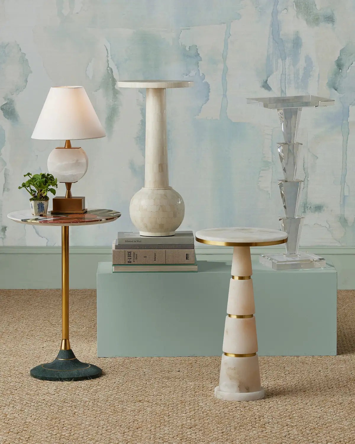 CURREY & COMPANY MEANDRO CORDLESS TABLE LAMP - Table