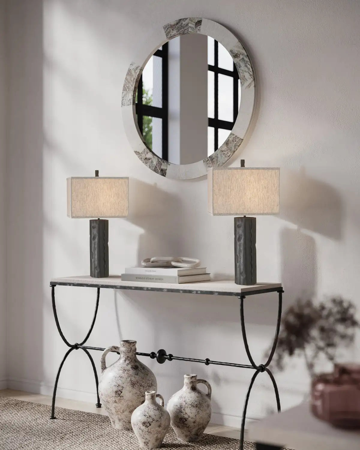 CURREY & COMPANY CARAVAN TABLE LAMP - Table
