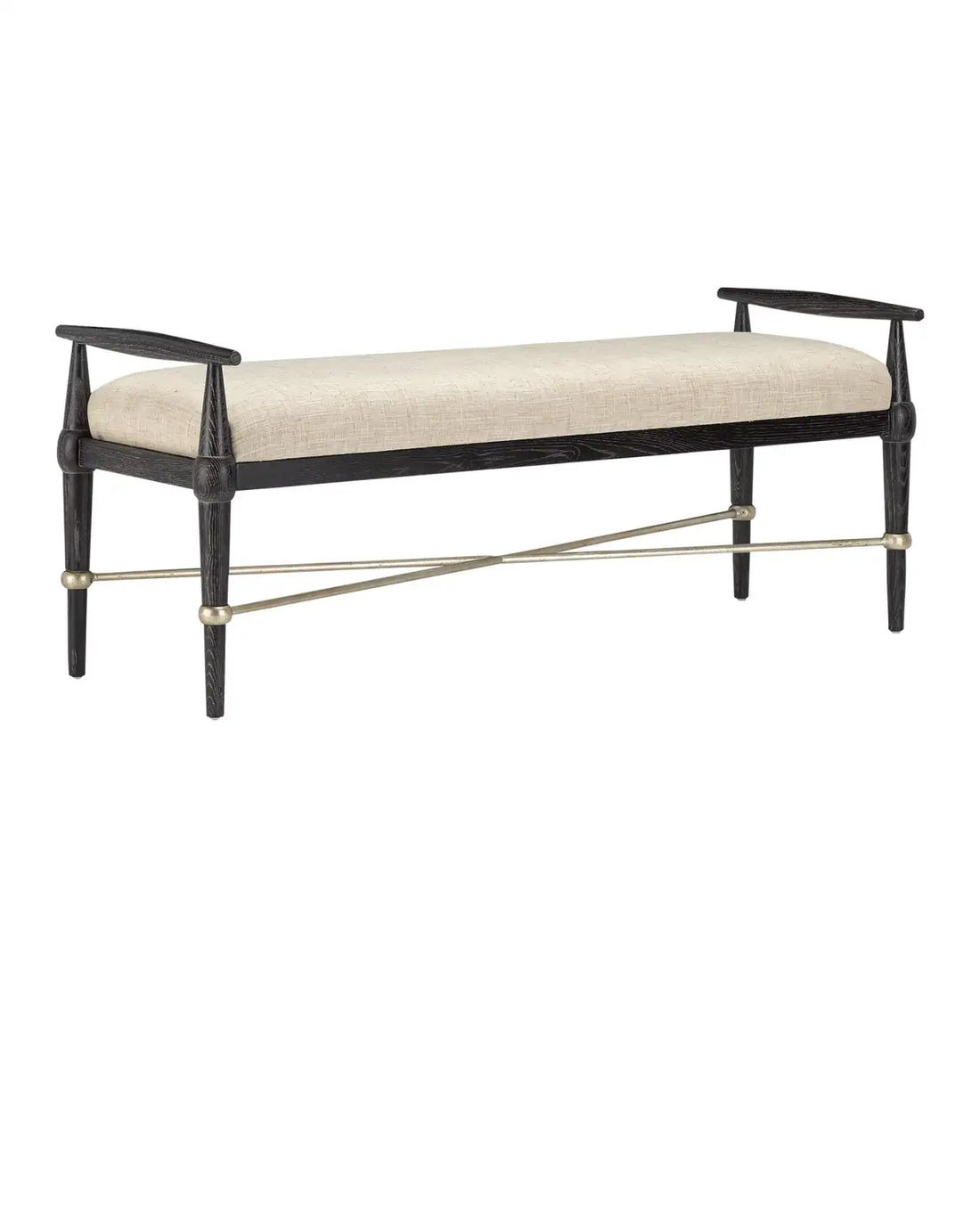 CURREY & COMPANY PERRIN BENCH FINN - Benches, Ottoman, Stools