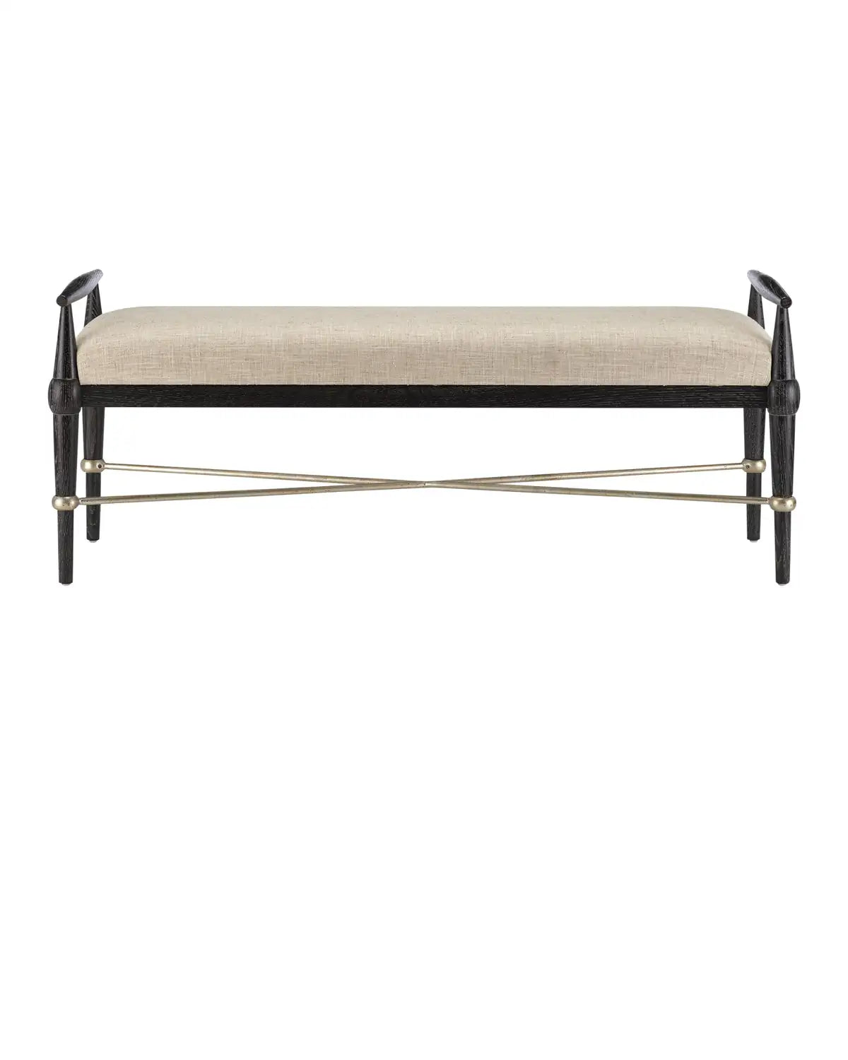 CURREY & COMPANY PERRIN BENCH FINN - Benches, Ottoman, Stools