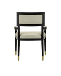 CURREY & COMPANY, ARTEMIS LEATHER ARMCHAIR MILK, LOUNGE