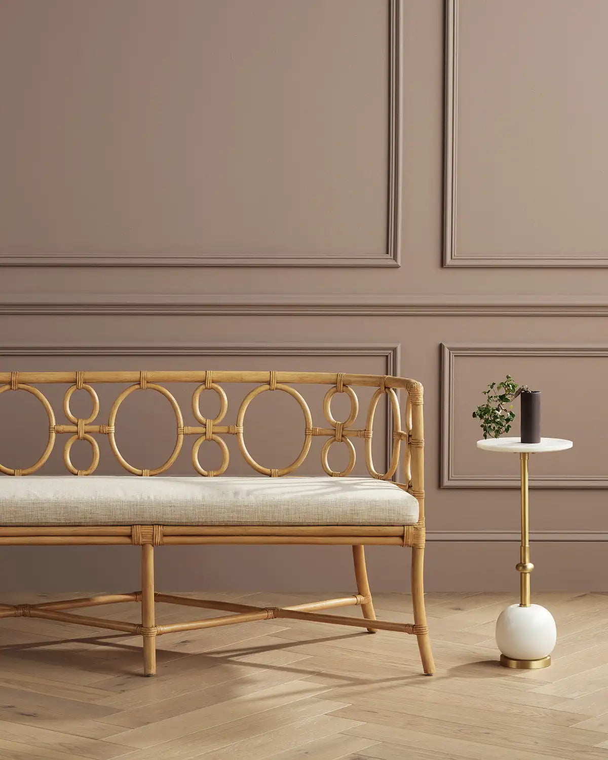 CURREY & COMPANY TEGAL BENCH FINN - Benches, Ottoman, Stools