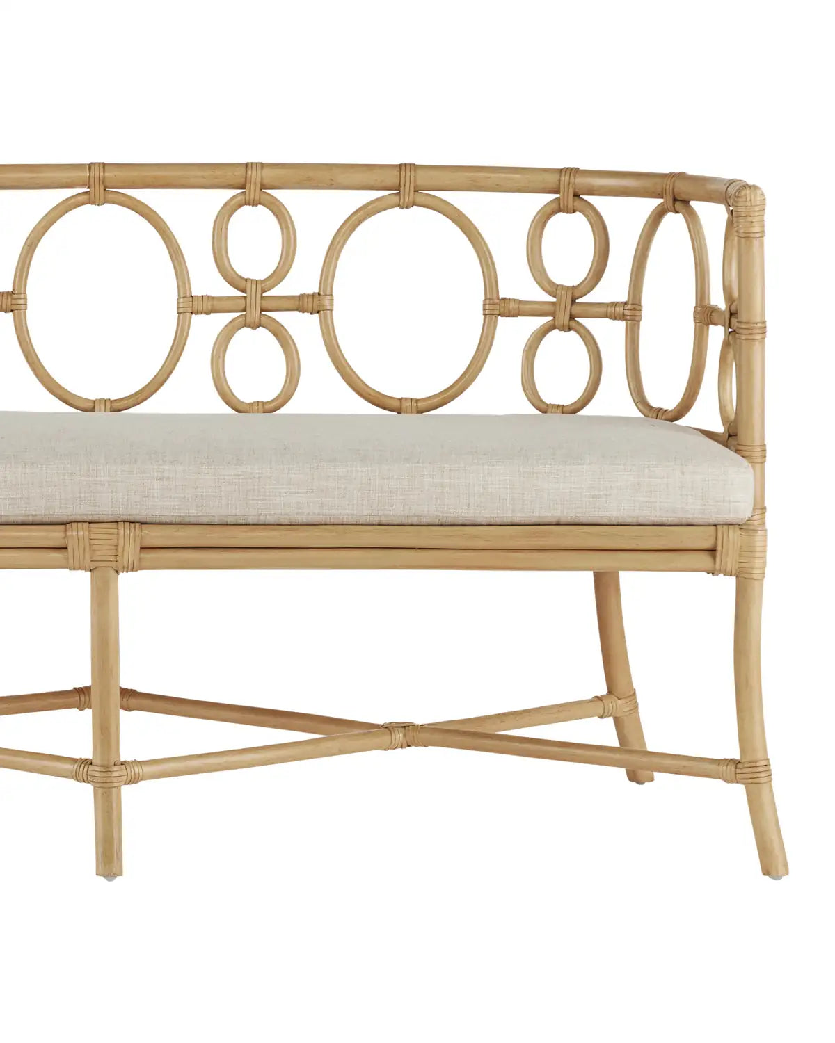 CURREY & COMPANY TEGAL BENCH FINN - Benches, Ottoman, Stools