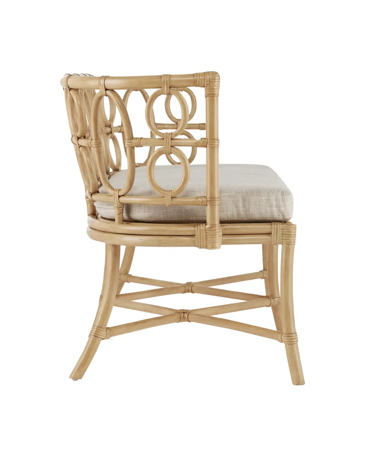 CURREY & COMPANY TEGAL BENCH FINN - Benches, Ottoman, Stools