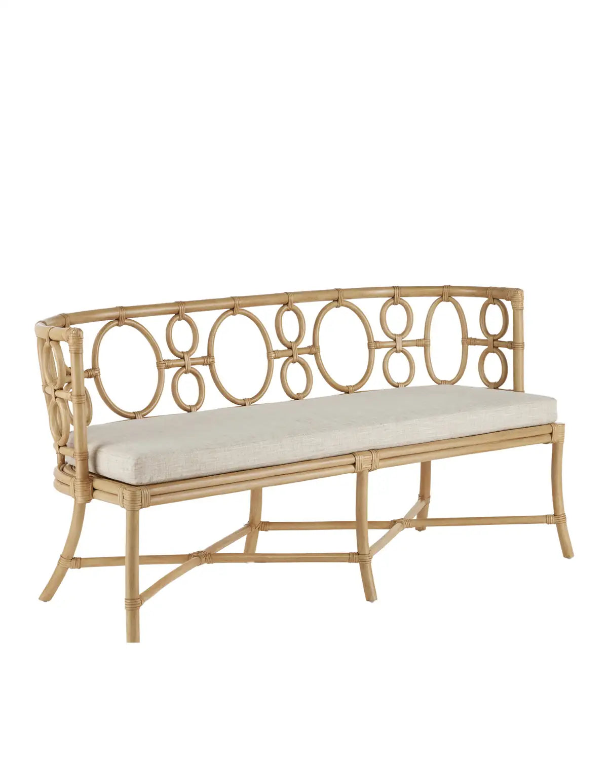 CURREY & COMPANY TEGAL BENCH FINN - Benches, Ottoman, Stools