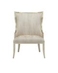 CURREY & COMPANY, GARSON ARMCHAIR FRESH FILES LINEN, LOUNGE