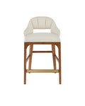 CURREY & COMPANY, INGA COUNTER STOOL ENDURANCE SAND, BAR STOOLS