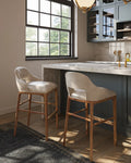 CURREY & COMPANY, INGA BAR STOOL ENDURANCE SAND, BAR STOOLS