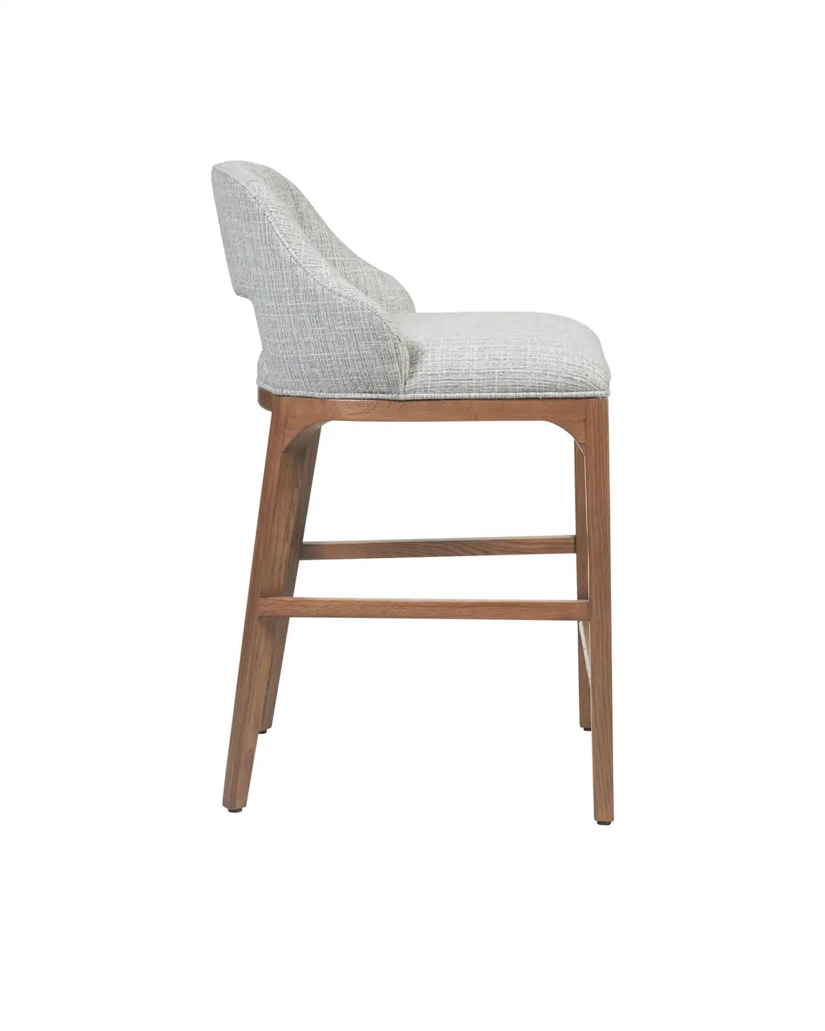 CURREY & COMPANY, INGA COUNTER STOOL GREENLIGHT POWDER, BAR STOOLS