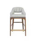 CURREY & COMPANY, INGA COUNTER STOOL GREENLIGHT POWDER, BAR STOOLS