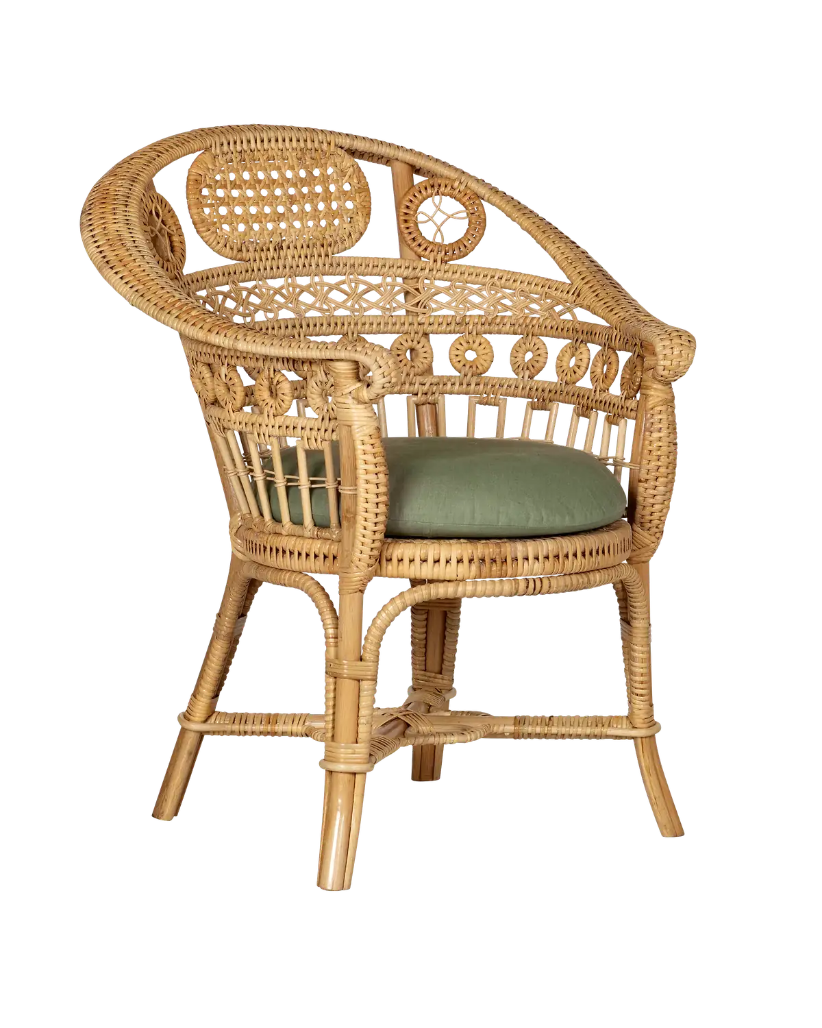 CURREY & COMPANY, GARSON ARMCHAIR OTUNGA KONA, LOUNGE