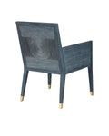 CURREY & COMPANY, SANTOS VINTAGE NAVY ARMCHAIR BARRETT DUSK, LOUNGE