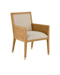 CURREY & COMPANY, SANTOS SEA SAND ARMCHAIR LILLER MALT, LOUNGE