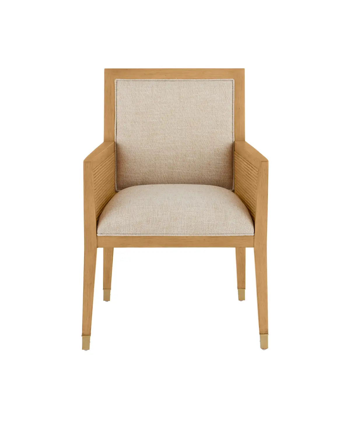 CURREY & COMPANY, SANTOS SEA SAND ARMCHAIR LILLER MALT, LOUNGE