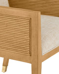 CURREY & COMPANY, SANTOS SEA SAND ARMCHAIR LILLER MALT, LOUNGE