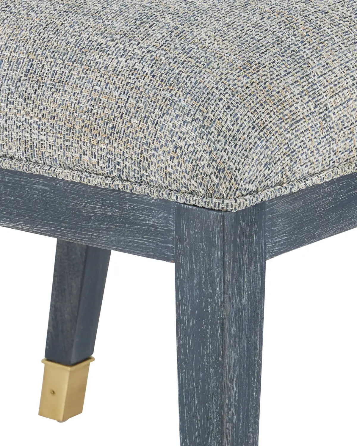 CURREY & COMPANY, SANTOS VINTAGE NAVY SIDE CHAIR BARRETT DUSK, LOUNGE