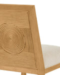 CURREY & COMPANY, SANTOS SEA SAND SIDE CHAIR LILLER MALT, LOUNGE