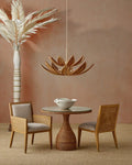 CURREY & COMPANY, SANTOS SEA SAND SIDE CHAIR LILLER MALT, LOUNGE