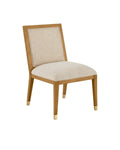 CURREY & COMPANY, SANTOS SEA SAND SIDE CHAIR LILLER MALT, LOUNGE