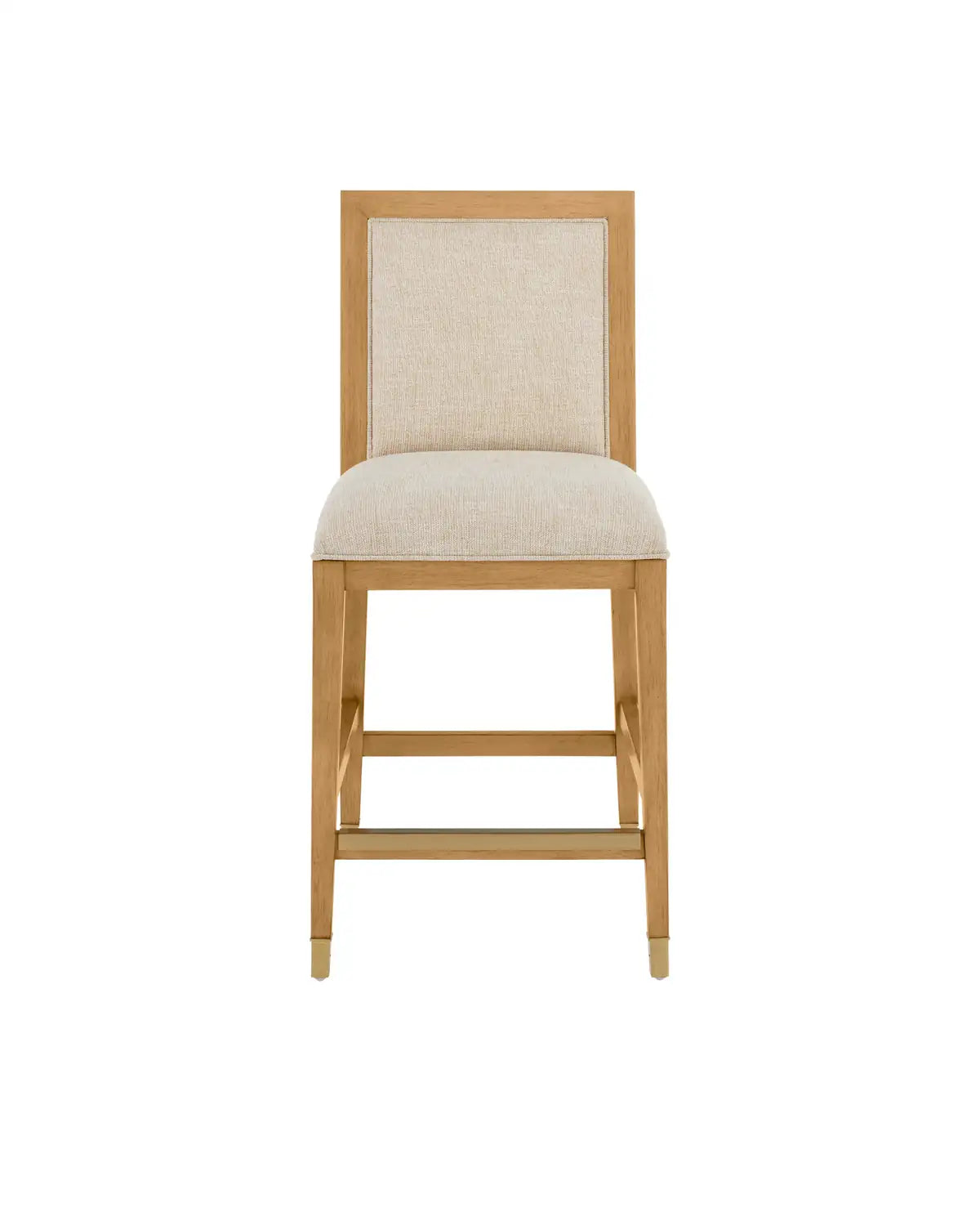 CURREY & COMPANY, SANTOS SEA SAND COUNTER STOOL LILLER MALT, BAR STOOLS