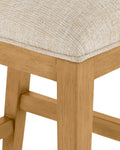 CURREY & COMPANY, SANTOS SEA SAND COUNTER STOOL LILLER MALT, BAR STOOLS