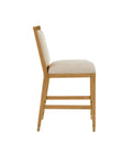 CURREY & COMPANY, SANTOS SEA SAND COUNTER STOOL LILLER MALT, BAR STOOLS