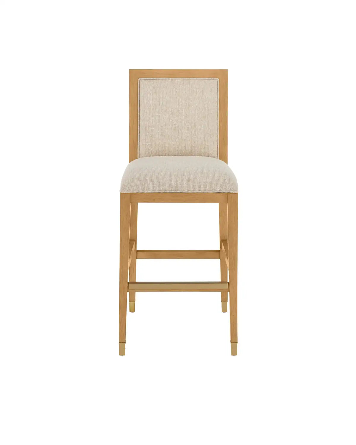 CURREY & COMPANY, SANTOS SEA SAND BAR STOOL LILLER MALT, BAR STOOLS